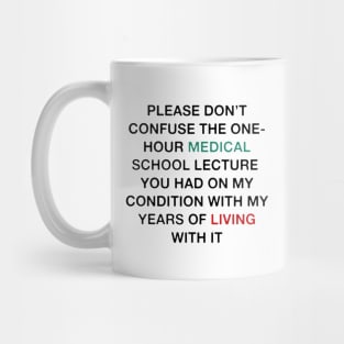 Living With It Mug